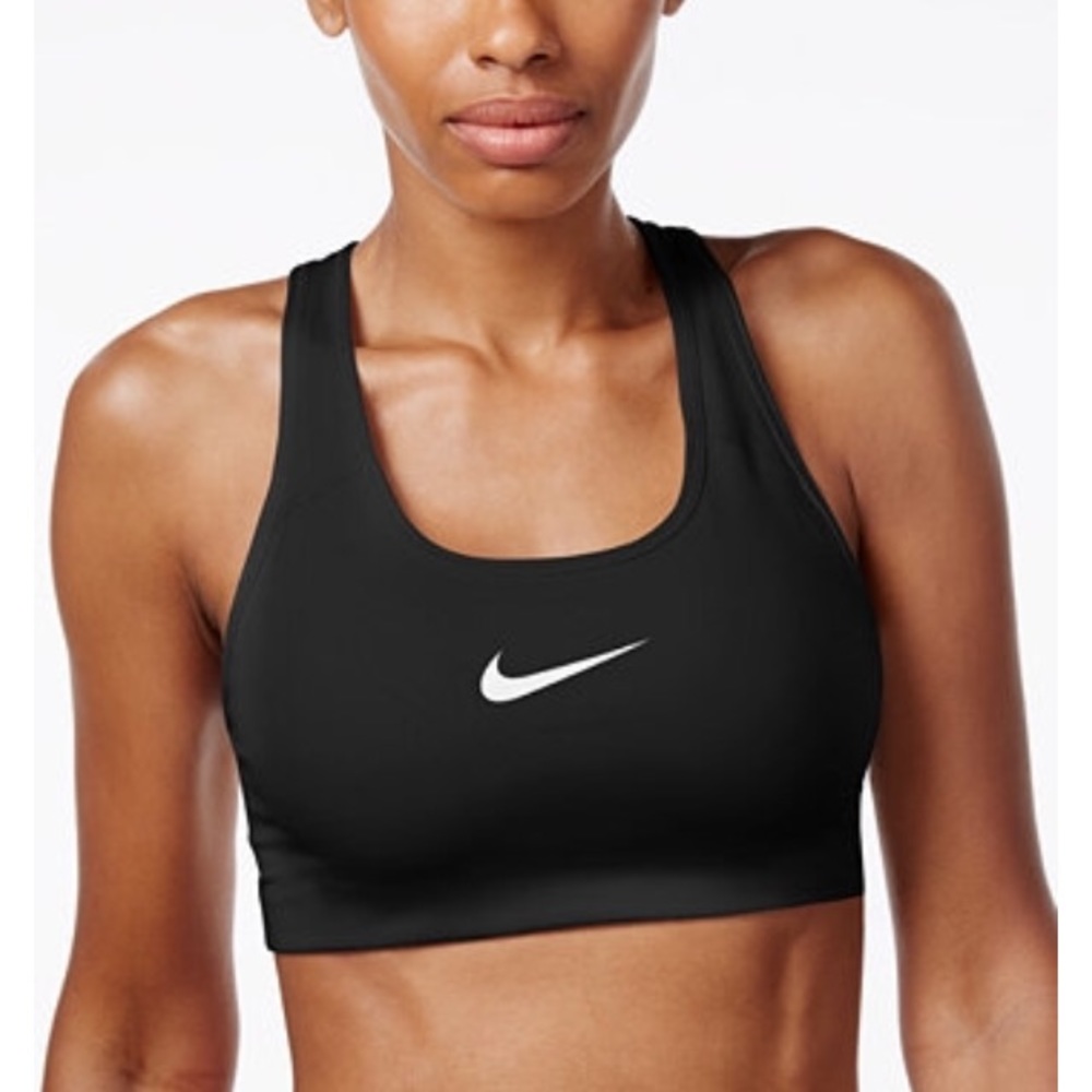 Nike swoosh sports bra